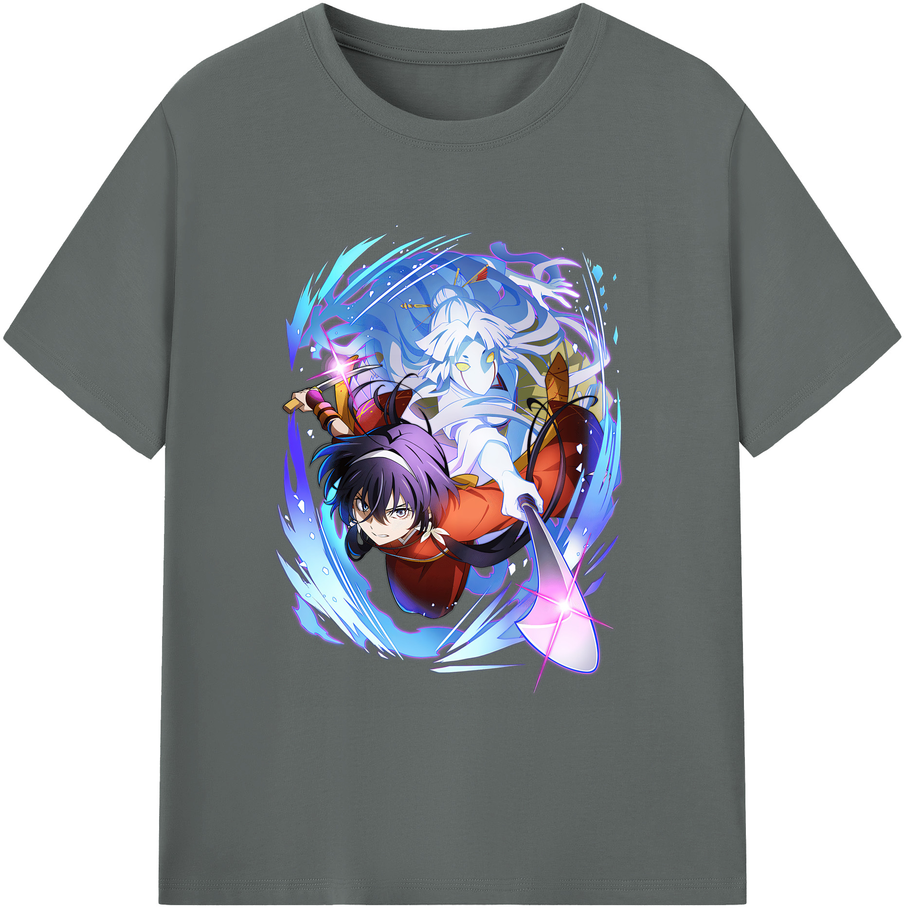 （画像用） 文豪ストレイドッグス Bungo Stray Dogs 綿100％ メンズ半袖Tシャツ｜肌触りやわらか＆通気性